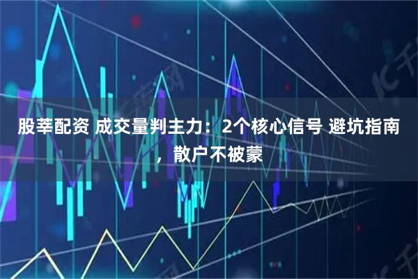 股莘配资 成交量判主力：2个核心信号 避坑指南，散户不被蒙
