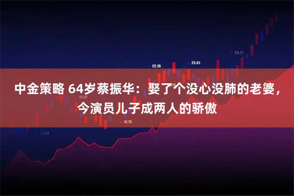 中金策略 64岁蔡振华:娶了个没心没肺的老婆,今演员儿子成两人的骄傲